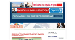 Desktop Screenshot of businessjeunemagazine.com